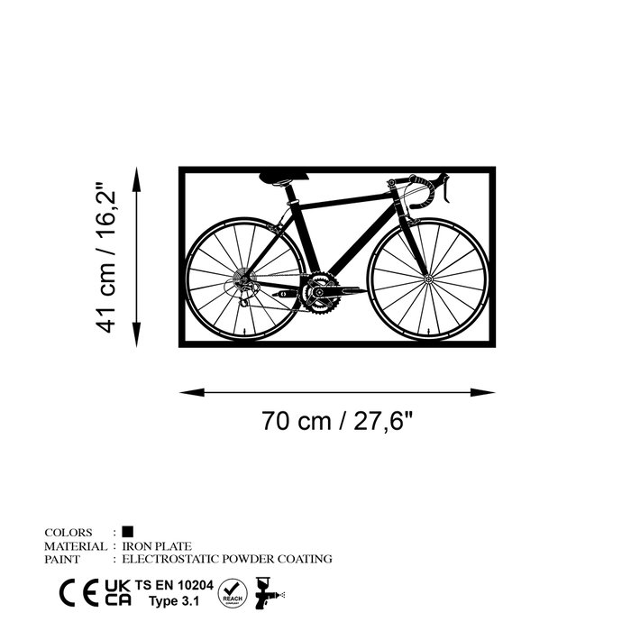 Wallity Seleste-1 Accesorio de Pared Metálico Negro Wallity Seleste-1 Accesorio de Pared Metálico Negro